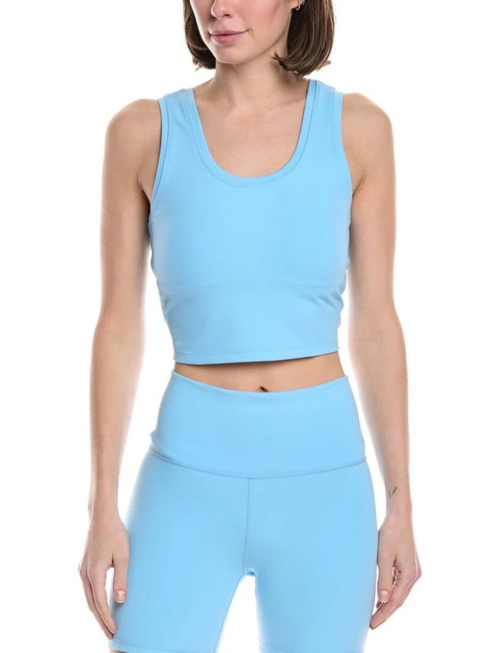 Terez TLC Activewear Set Booty Short and Crop Top